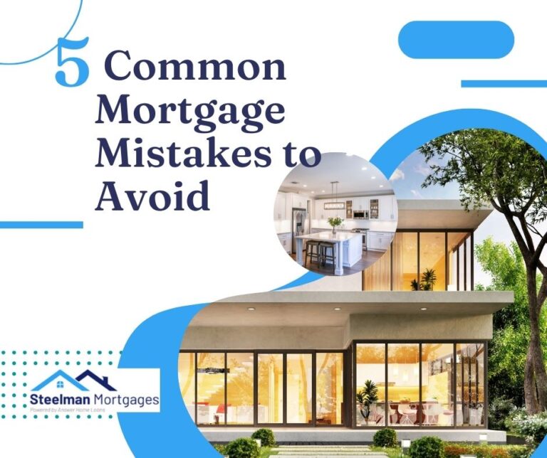 5 Common Mortgage Mistakes To Avoid | Roseville CA Mortgages